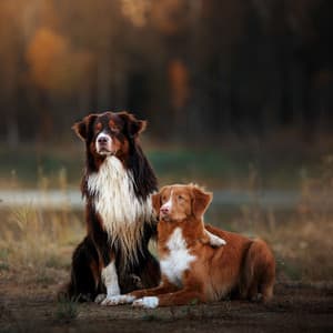 Blissful White Noise Harmony: A Soothing Rain Soundscape for Pets' Sleep - Pet Music