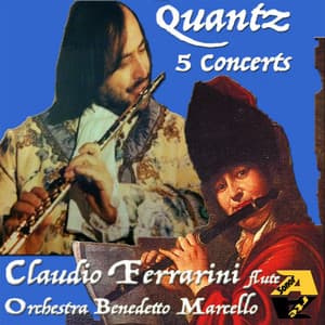 Quantz: 5 Concerts for Flute and Orchestra - Johann Joachim Quantz