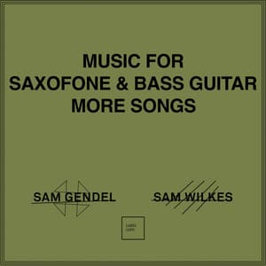 Music for Saxofone & Bass Guitar More Songs - Sam Gendel