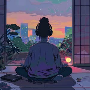 Meditation Echoes Lofi: Serene Ambient Melodies - Ambient Nature project