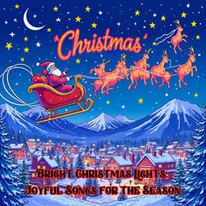 Bright Christmas Lights: Joyful Songs for the Season - Calming Christmas Music