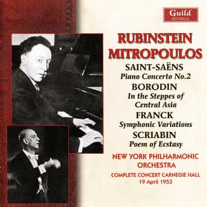 Rubinstein & Mitropoulos - Carnegie Hall 1953 - Arthur Rubinstein