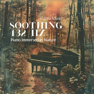 Peaceful 432 Hz Piano Immersed in Nature - 432 Hz Music