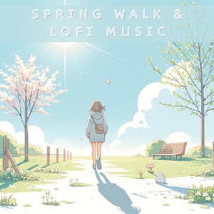Spring Walk & Lofi Music - Lofi Dimension