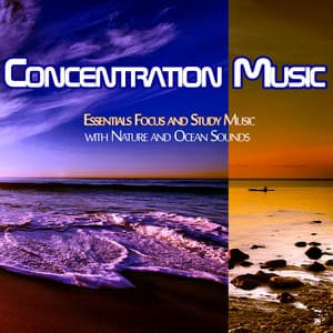 Concentration Music: Essentials Focus and Study Music with Nature and Ocean Sounds - Einstein Nature Sounds Academy
