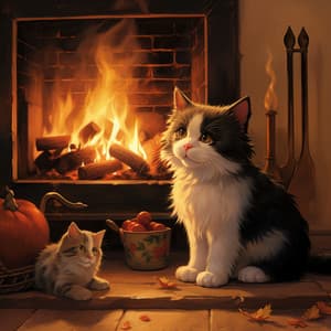 Mascotas Junto Al Fuego Binaural: Llamas Calmantes - Relajamiento Total para las Mascotas