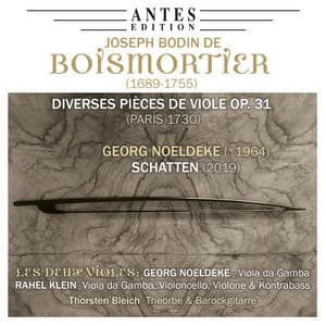 Boismortier: Diverses Pièces de Viole - Joseph Bodin de Boismortier