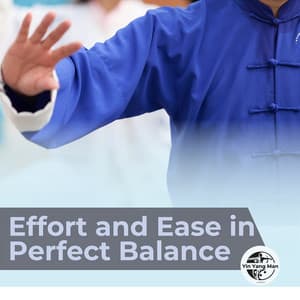 Effort and Ease in Perfect Balance - Yin Yang Man