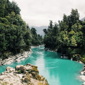 Water's Harmony: River's Relaxing Resonance - Majestic Waters