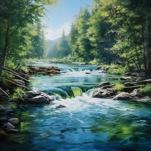 Refugio Para Mascotas: Melodías Binaurales Del Arroyo - Grabaciones binaurales ritmos