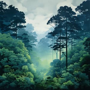 Windy Wilderness: Binaural Forest Ambiance - 432 Hz Frequencies