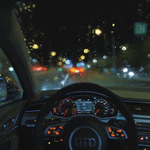 Pov Drive Night in the Rain - Lunaros