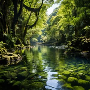 Melodías Etéreas En Medio Del Abrazo De La Naturaleza - Ondas Electrónicas