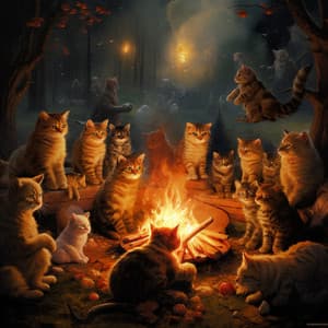 Llamas Armónicas: Música Para Compañeros Que Ronronean - Relacionar ruidos