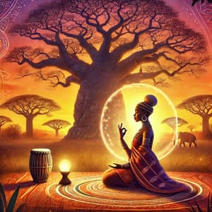 Ancestors: Spiritual African Meditation Music - African Music Drums Collection