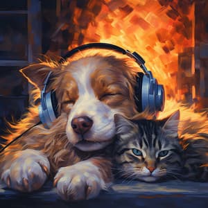 Fire Comfort: Cozy Melodies for Pets - Pets Total Relax
