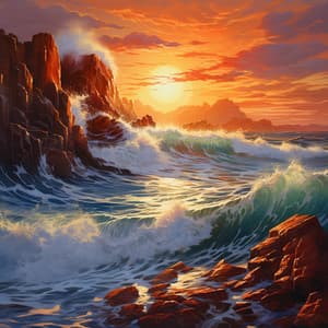 Olas Musicales: Serenidad De Yoga Con Olas Del Océano - Grabaciones de la naturaleza LBE