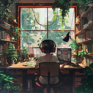 Focus Frequencies: Calming Study Sounds - Productivity Music