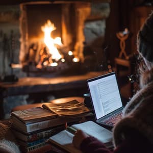 Motivación Del Fuego: Música Para El Trabajo Productivo - Luces del horizonte