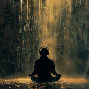 Meditation Serenity Rain: Serene Echoes - Motivational Divine Meditation Zone
