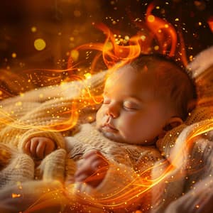 Fiery Lullabies: Gentle Tunes for Babies - Baby Calming Resting