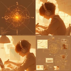 Magiske Læsestunder med Celeste Solopgang: Eventyret Begynder - Lofi Study Mode