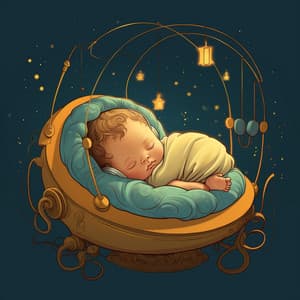 Starlight Cradle: Baby Sleep Serenity - Baby Sleepy Sound