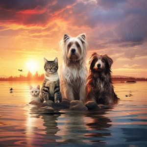 Pet Wellness Oasis: Music by the Lakeside - Soothing Nature Sound