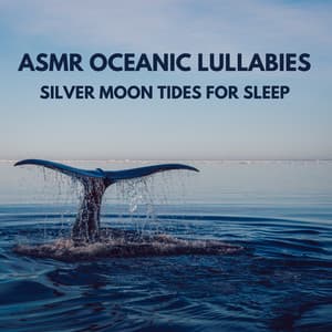 ASMR Oceanic Lullabies: Silver Moon Tides for Sleep - Sea Waves Sounds