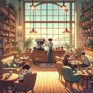 Cozy Cafe Cadence - LofiCentral