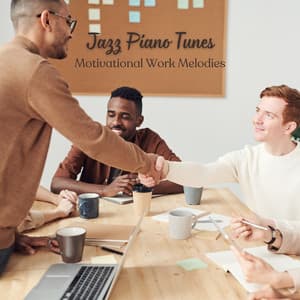 Jazz Piano Tunes: Motivational Work Melodies - Jazz for Work Playlists