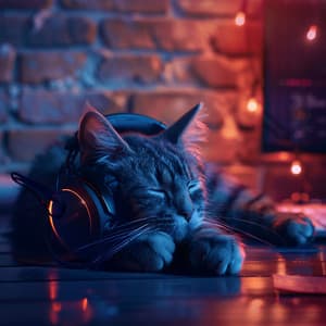 Cat Harmonics: Soothing Tunes for Quiet Evenings - Static Peace