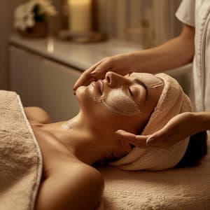 Sonidos Serenos Para Una Escapada De Spa - Líneas cuadradas