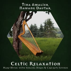 Celtic Relaxation: Harp Music with Singing Birds & Crickets Sounds - Tina Amalier