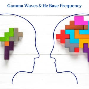 Gamma Waves & Hz Base Frequency: Activate Brain to 100% Potential, Focus Music - Hz Frequency Zone