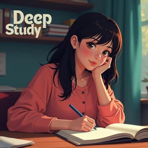 Deep Study: Zen Japanese Lofi Music - lofi at the desk