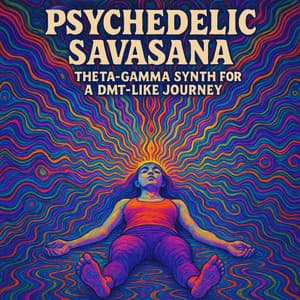 Psychedelic Savasana, Theta-Gamma Synth for a DMT-Like Journey - Mantra Yoga Music Oasis