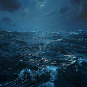 Restful Ocean: Binaural Sounds for Serene Nights - Aura Cleansing Sleep Meditation