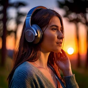 Lofi Harmonics: Soft Evening Tones - Binaural Beats 0.2Hz Forestscapes