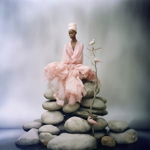 Opulent Spa Serenity - Ethereal Nature Resonance for Massage, Delicate Caress, Tranquility & Profound Repose - Calming Water Consort