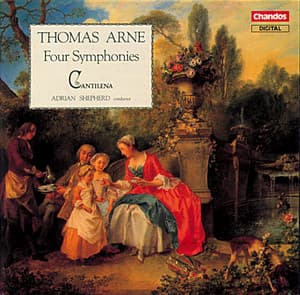 Arne: Symphonies Nos. 1-4 - Thomas Arne