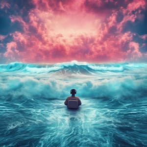 Oceanic Binaural Relaxation: Soothing Wave Harmonies - Healing Sines Binaural