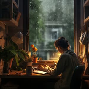 Estudio Tranquilo Con Las Gotas Del Piano Lluvioso - Piano para Estudiar