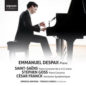 Saint-Saëns, Goss, Franck: Works for Piano & Orchestra - Orpheus Sinfonia