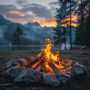 El Toque De La Llama: Relajantes Melodías De Fuego Para Masajes - Increíble Música de Spa