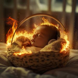 Binaural Fire Baby: Soothing Light - Baby Sensory