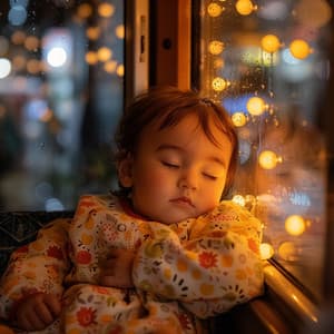 Trueno Del Sueño Del Bebé: Ecos De Una Canción De Cuna Binaural - Grabaciones de ritmos binaurales