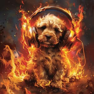 Dogs Relaxation: Fire Music Therapy - Dog Music Collective