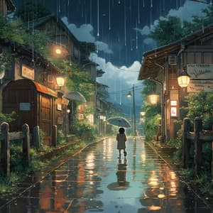 Serenata Calmante De La Lluvia Nocturna: Retiro De Rapsodia De La Lluvia - Biblioteca XLE de sonidos de la naturaleza