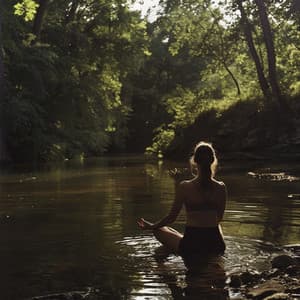 Música De Meditación En El Río Para Una Reflexión Profunda - Meditación Naturaleza Ruido